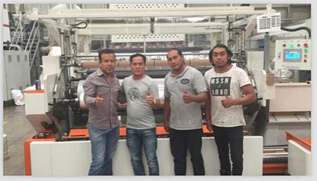 Plastic Film Extrusion Line in Mexico