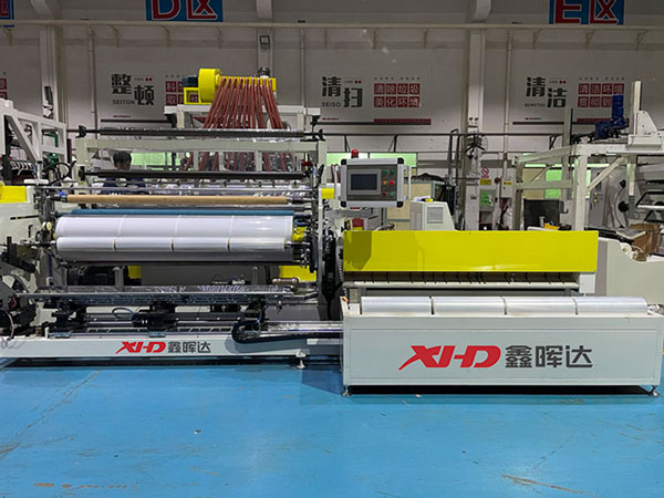 3-layer/5-layer 2000mm LLDPE Cast Stretch Film Machine, XHD-80-120-80-2400-A